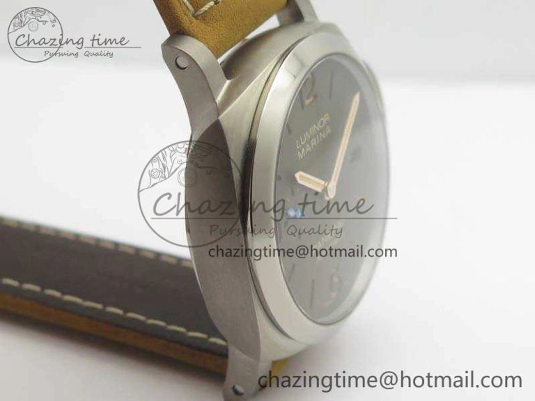 AllSeason PAM 1351 S ZF 1:1 Best Edition Gray Dial On Asso Strap ZFP 8438