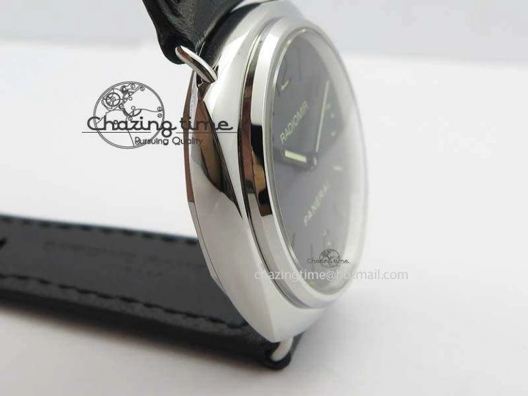 PAM 210 Radiomir HF 1:1 Best Edition On Black Leather Strap A6497 V Popular 8486