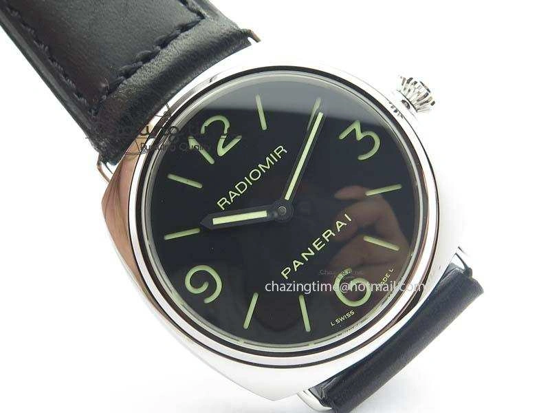PAM 210 Radiomir HF 1:1 Best Edition On Black Leather Strap A6497 V Popular 8486
