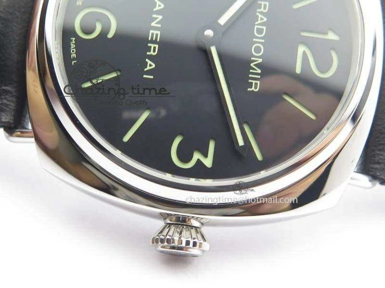PAM 210 Radiomir HF 1:1 Best Edition On Black Leather Strap A6497 V Popular 8486