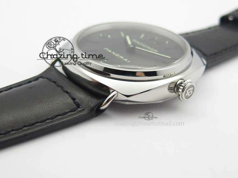 PAM 210 Radiomir HF 1:1 Best Edition On Black Leather Strap A6497 V Popular 8486