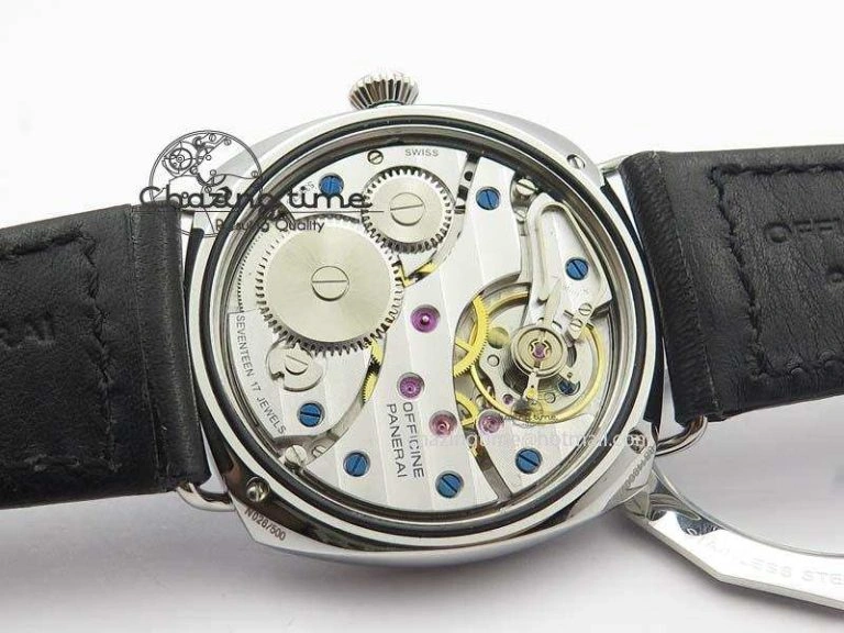 PAM 210 Radiomir HF 1:1 Best Edition On Black Leather Strap A6497 V Popular 8486