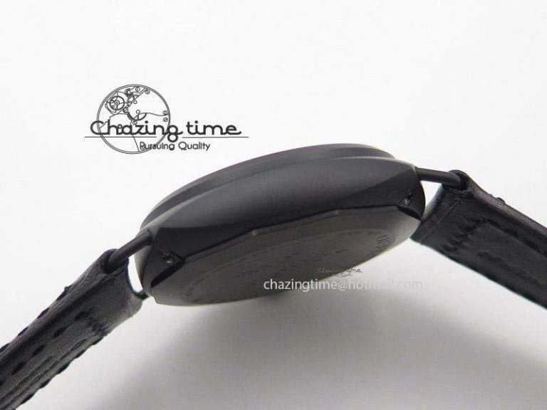 PAM 292J 1:1 H Maker Latest Version on Black Leather Strap TechFriendly 8601