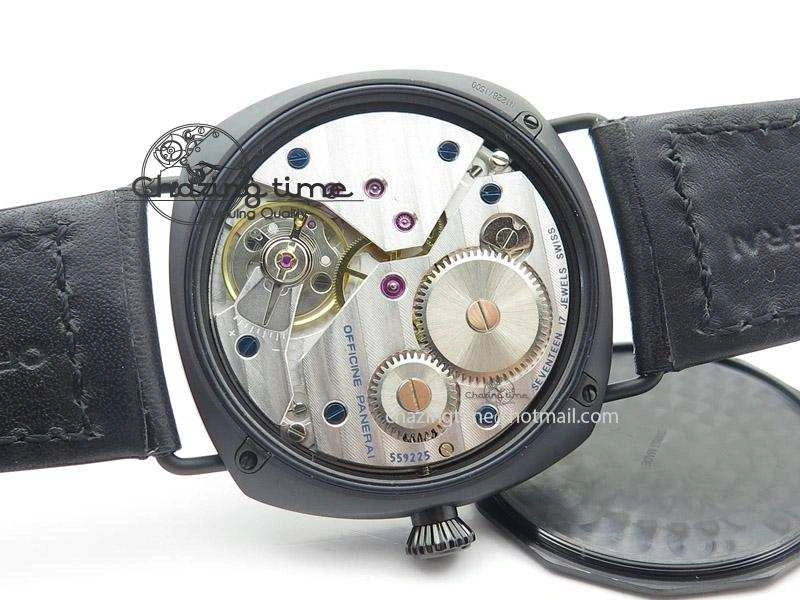PAM 292J 1:1 H Maker Latest Version on Black Leather Strap TechFriendly 8601