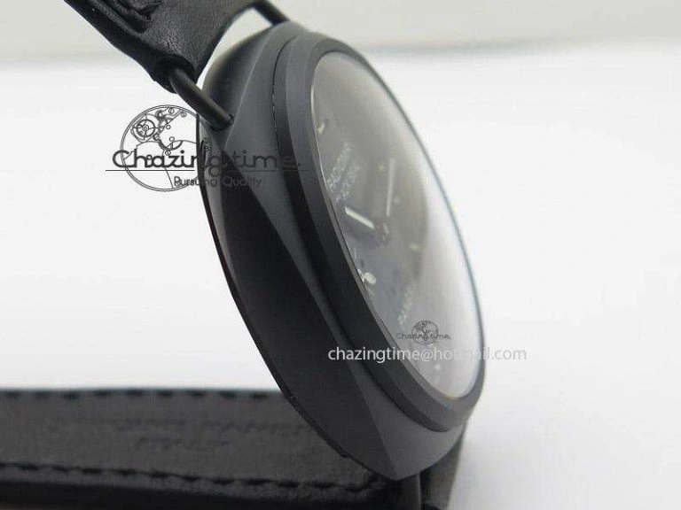 PAM 292J 1:1 H Maker Latest Version on Black Leather Strap TechFriendly 8601
