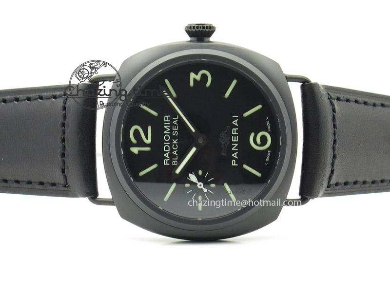 PAM 292J 1:1 H Maker Latest Version on Black Leather Strap TechFriendly 8601