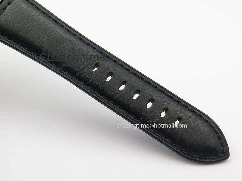 Stylish PAM 292J Real Ceramic ZF 1:1 Best Edition On Black Leather Strap A 8497