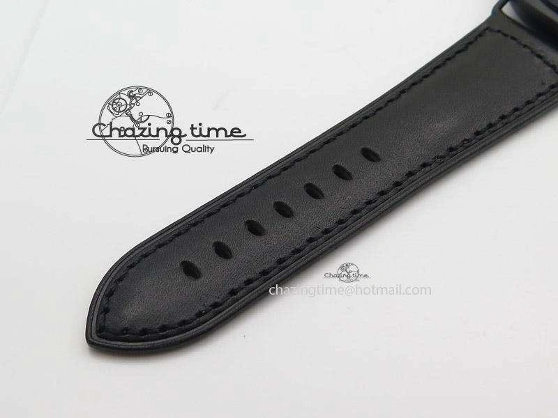 Stretchable PAM 292M 1:1 H Maker Latest Version on Black Leather Strap 8600