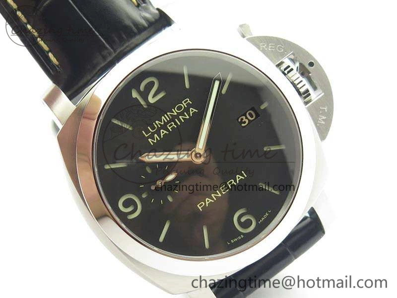 Bold PAM 312 R VSF 1:1 Best Edition On Leather Strap VSP9000 V 8432
