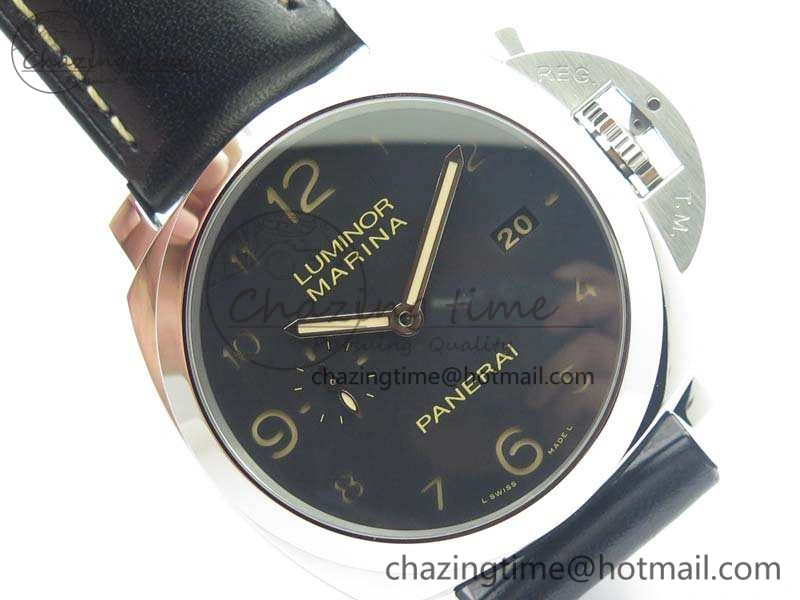 PAM 359P 1:1 VSF Best Edition On Leather Strap VSP9000 V FlexibleFit 8455