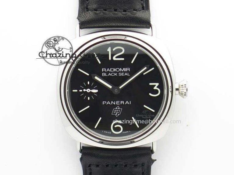 Upgraded PAM 380 Radiomir HF 1:1 Best Edition On Black Leather Strap A6497 V 8484