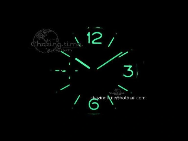Upgraded PAM 380 Radiomir HF 1:1 Best Edition On Black Leather Strap A6497 V 8484