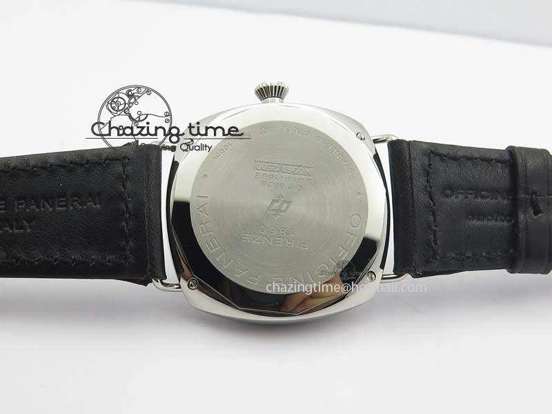 Upgraded PAM 380 Radiomir HF 1:1 Best Edition On Black Leather Strap A6497 V 8484