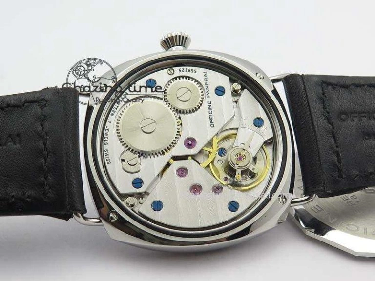 Upgraded PAM 380 Radiomir HF 1:1 Best Edition On Black Leather Strap A6497 V 8484