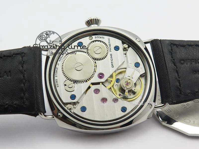 Upgraded PAM 380 Radiomir HF 1:1 Best Edition On Black Leather Strap A6497 V 8484