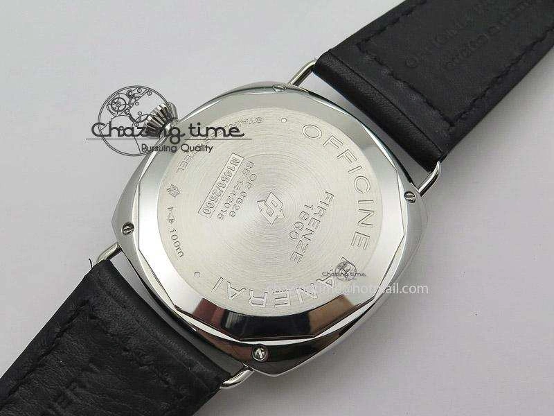 SmartChoice PAM 380 SS Black Dial on Black Leather Strap A6497 H-Maker 8605