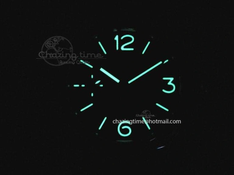 SmartChoice PAM 380 SS Black Dial on Black Leather Strap A6497 H-Maker 8605