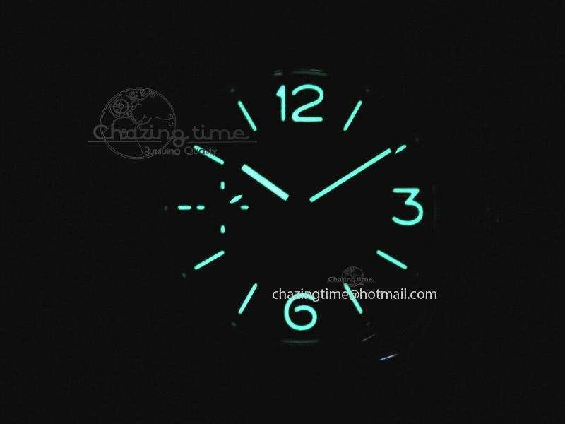 SmartChoice PAM 380 SS Black Dial on Black Leather Strap A6497 H-Maker 8605