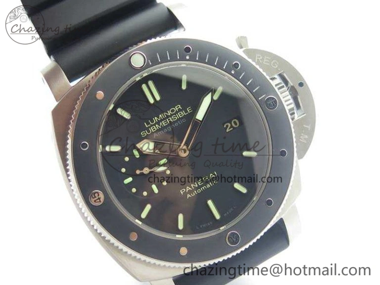 PAM 389 O VSF 1:1 Best Edition On Rubber Strap P.9000 Super Clone (Free Nylon Strap) V Premium 8433