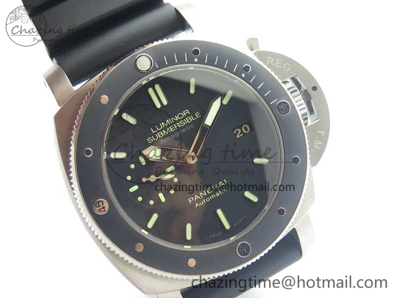 PAM 389 O VSF 1:1 Best Edition On Rubber Strap P.9000 Super Clone (Free Nylon Strap) V Premium 8433