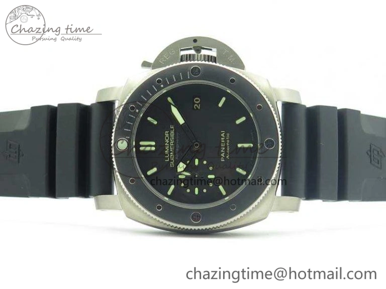 PAM 389 O VSF 1:1 Best Edition On Rubber Strap P.9000 Super Clone (Free Nylon Strap) V Premium 8433