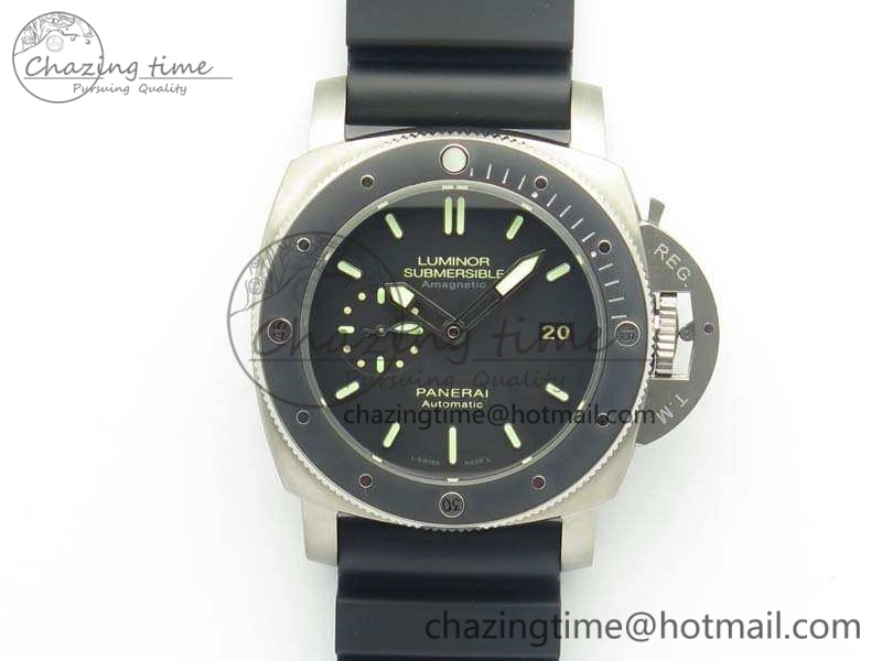PAM 389 O VSF 1:1 Best Edition On Rubber Strap P.9000 Super Clone (Free Nylon Strap) V Premium 8433