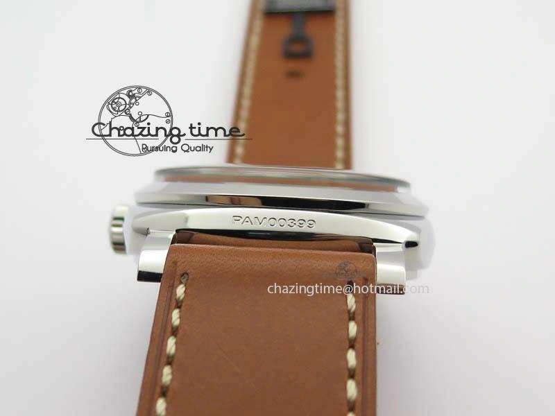 PAM 399 N SF Best Edition On Brown Leather Strap A6497 Limited Edition SoftTouch 8475