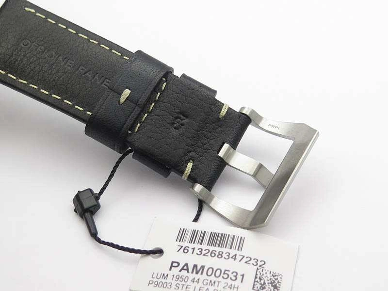 OdorResistant PAM 531 Q VSF 1:1 Best Edtion On Black Leather Strap P9003 ( Free Leather Strap ) 8439