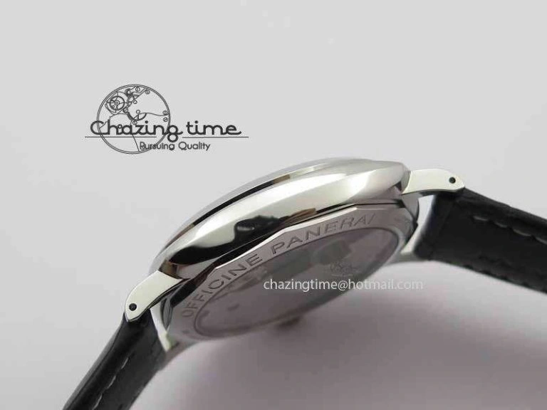 Breathable PAM 572 Q Radiomir 1940 SF 1:1 Best Edition On Black Leather Strap P.4000 Super Clone 8464