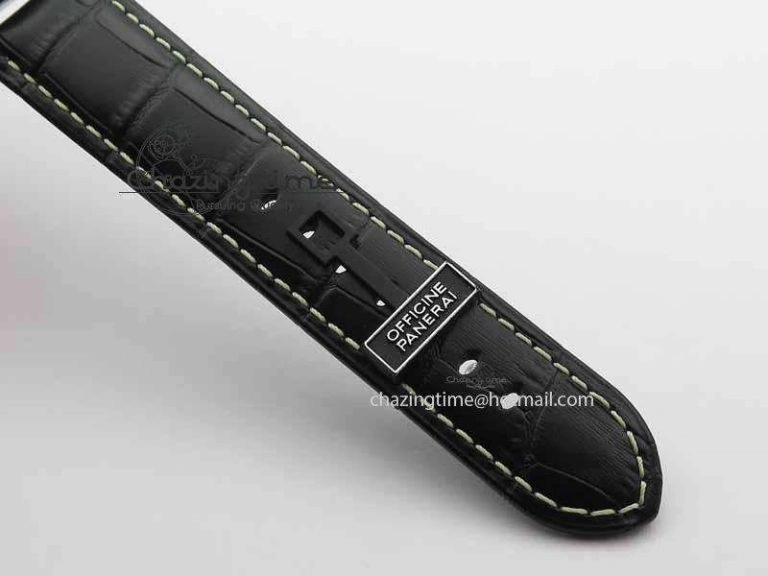 Breathable PAM 572 Q Radiomir 1940 SF 1:1 Best Edition On Black Leather Strap P.4000 Super Clone 8464
