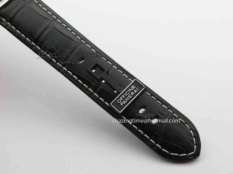 Breathable PAM 572 Q Radiomir 1940 SF 1:1 Best Edition On Black Leather Strap P.4000 Super Clone 8464