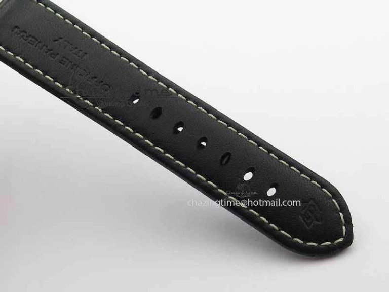 Breathable PAM 572 Q Radiomir 1940 SF 1:1 Best Edition On Black Leather Strap P.4000 Super Clone 8464