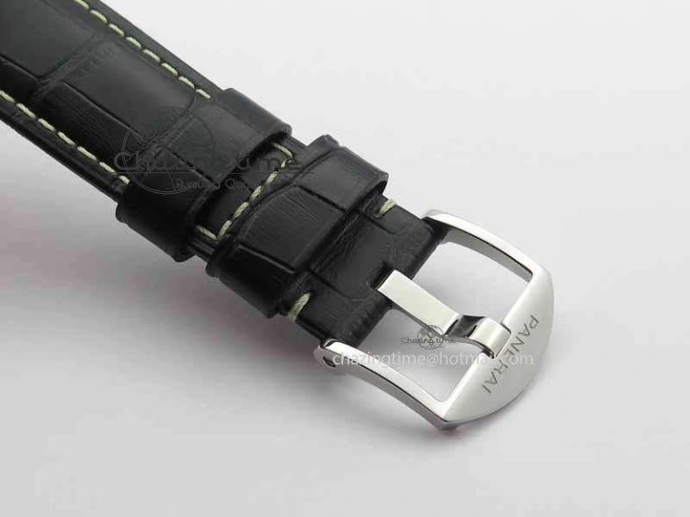 Breathable PAM 572 Q Radiomir 1940 SF 1:1 Best Edition On Black Leather Strap P.4000 Super Clone 8464