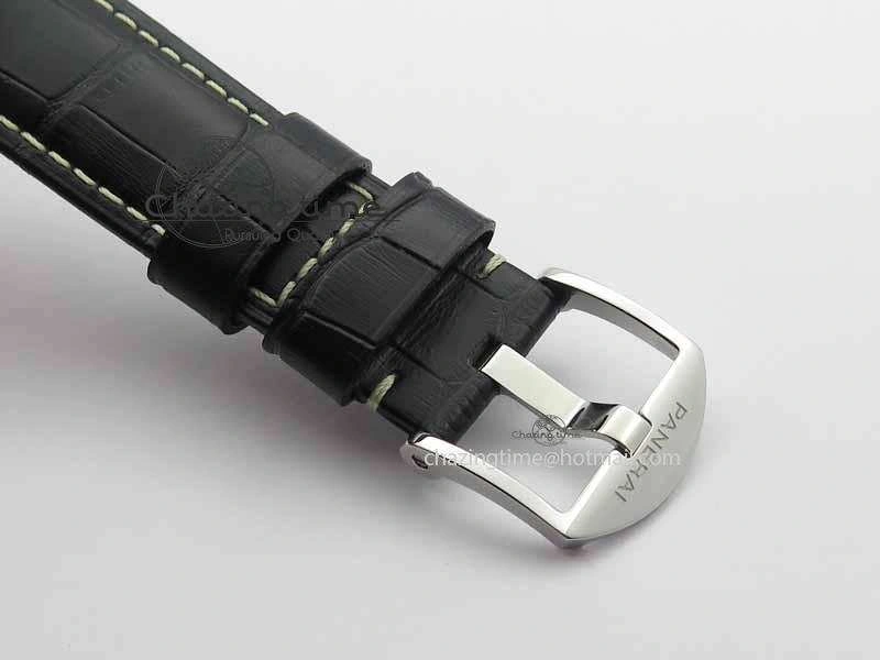 Breathable PAM 572 Q Radiomir 1940 SF 1:1 Best Edition On Black Leather Strap P.4000 Super Clone 8464