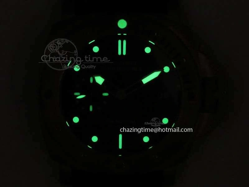 PAM 671 T Bronzo Lite XF Best Edition Blue Dial On Dark Brown Leather Strap P. Affordable 8469