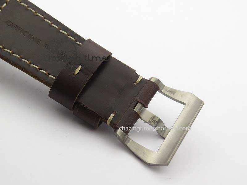 PAM 671 T Bronzo Lite XF Best Edition Blue Dial On Dark Brown Leather Strap P. Affordable 8469