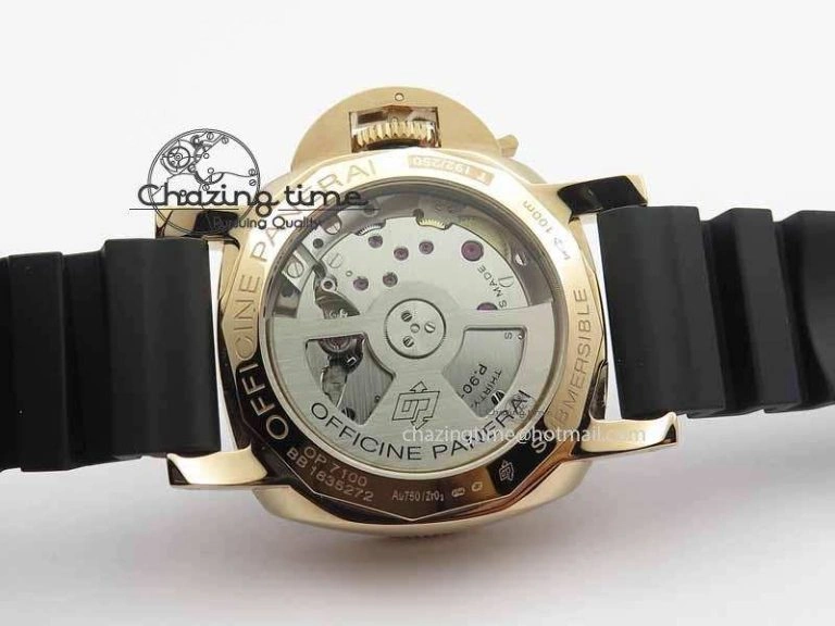 PAM 684 Luminor Submersible RG Lite XF 1:1 Best Edition On Black Rubber Strap P. Chic 8453