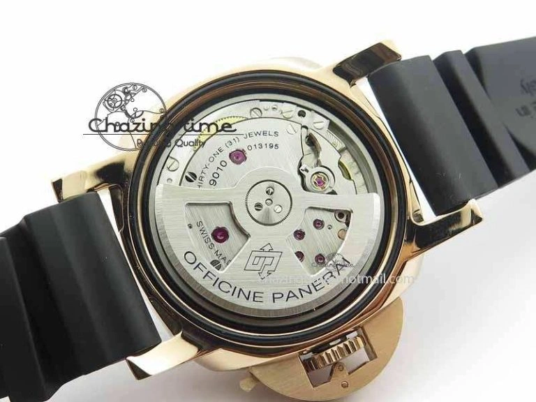 PAM 684 Luminor Submersible RG Lite XF 1:1 Best Edition On Black Rubber Strap P. Chic 8453