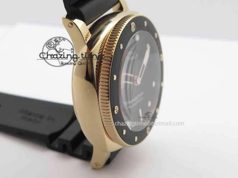 PAM 684 Luminor Submersible RG XF 1:1 Best Edition On Black Rubber Strap P. SmartChoice 8457
