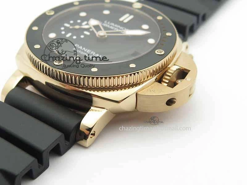 PAM 684 Luminor Submersible RG XF 1:1 Best Edition On Black Rubber Strap P. SmartChoice 8457