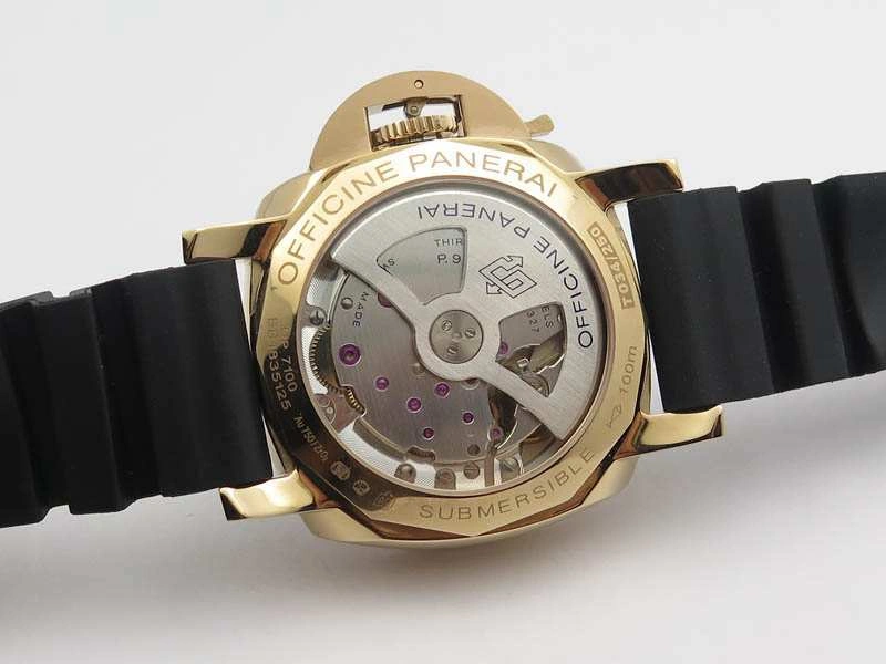 Resilient PAM 684 Luminor Submersible RG ZF 1:1 Best Edition On Black Rubber Strap P. 8440