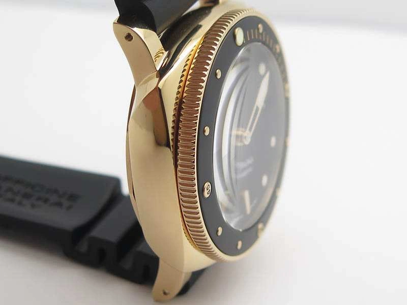 Resilient PAM 684 Luminor Submersible RG ZF 1:1 Best Edition On Black Rubber Strap P. 8440