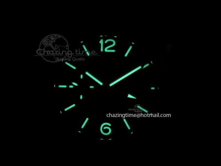 PAM 688 SS V6F Best Edition Blue Dial On Blue Leather Strap P Unisex 8490