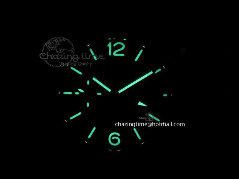PAM 688 SS V6F Best Edition Blue Dial On Blue Leather Strap P Unisex 8490