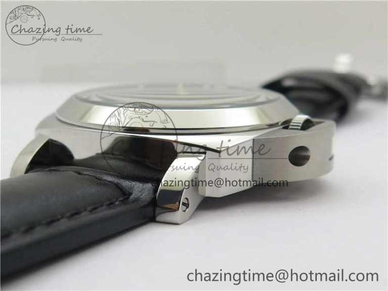 PAM000 Q HWF 1:1 Best Edition Black Dial On Black Leather Strap A Durable 8369