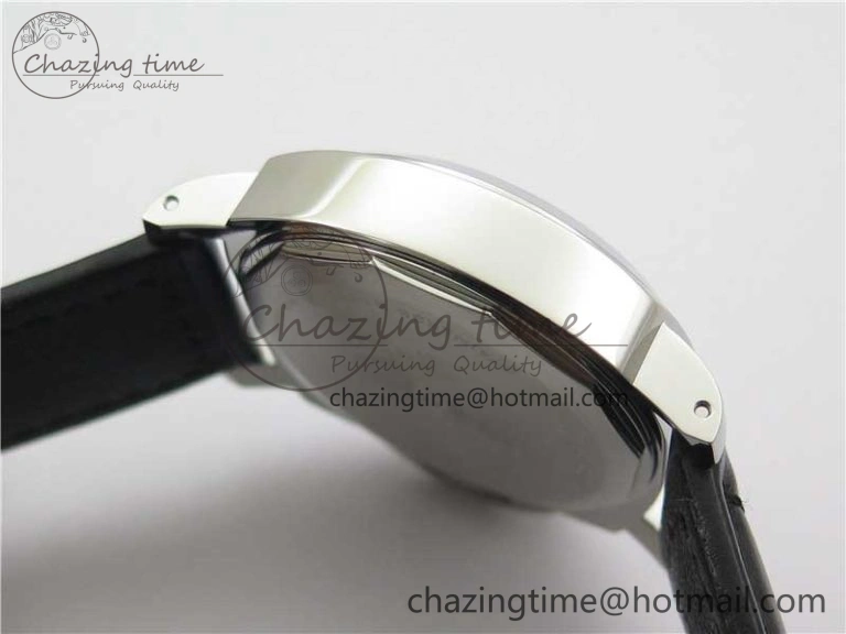 PAM000 Q HWF 1:1 Best Edition Black Dial On Black Leather Strap A Durable 8369