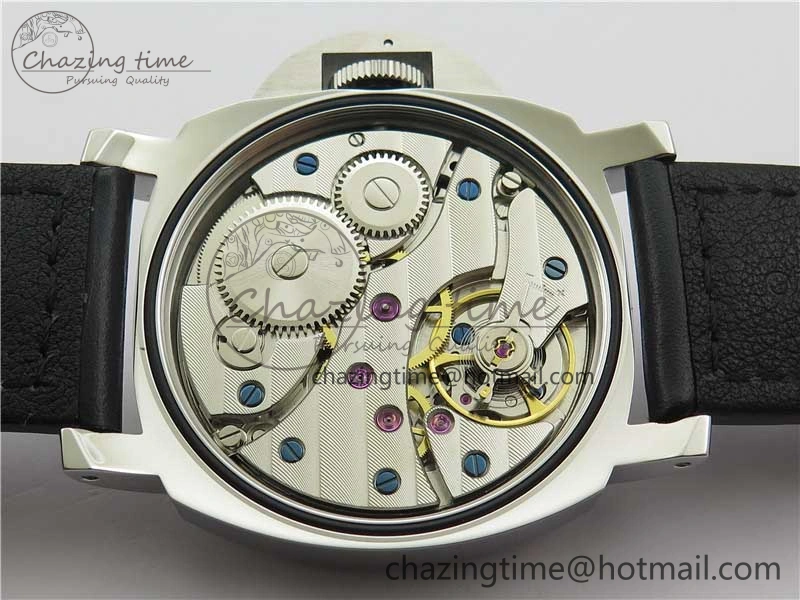 PAM000 Q HWF 1:1 Best Edition Black Dial On Black Leather Strap A Durable 8369