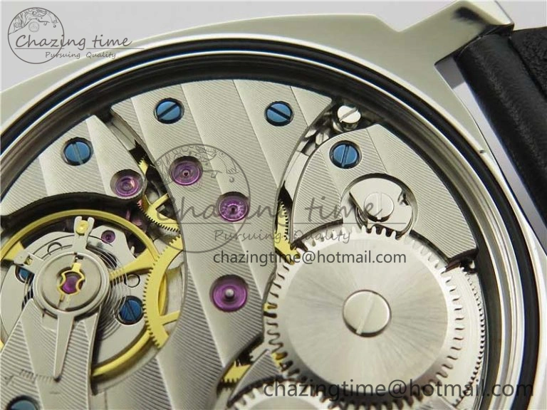 PAM000 Q HWF 1:1 Best Edition Black Dial On Black Leather Strap A Durable 8369