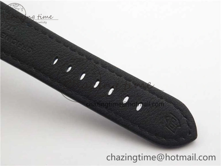 PAM000 Q HWF 1:1 Best Edition Black Dial On Black Leather Strap A Durable 8369