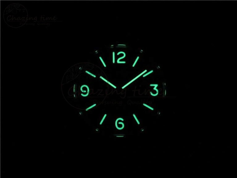 PAM000 Q HWF 1:1 Best Edition Black Dial On Black Leather Strap A Durable 8369